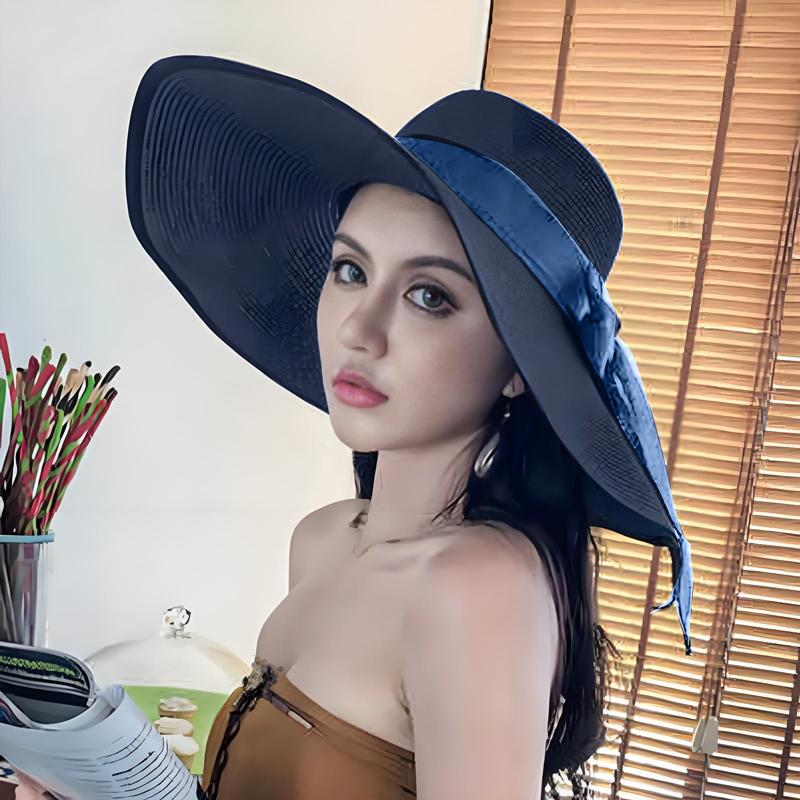 Bucket Hat Straw - Nouveau Chapeau de Paille Pliable pour