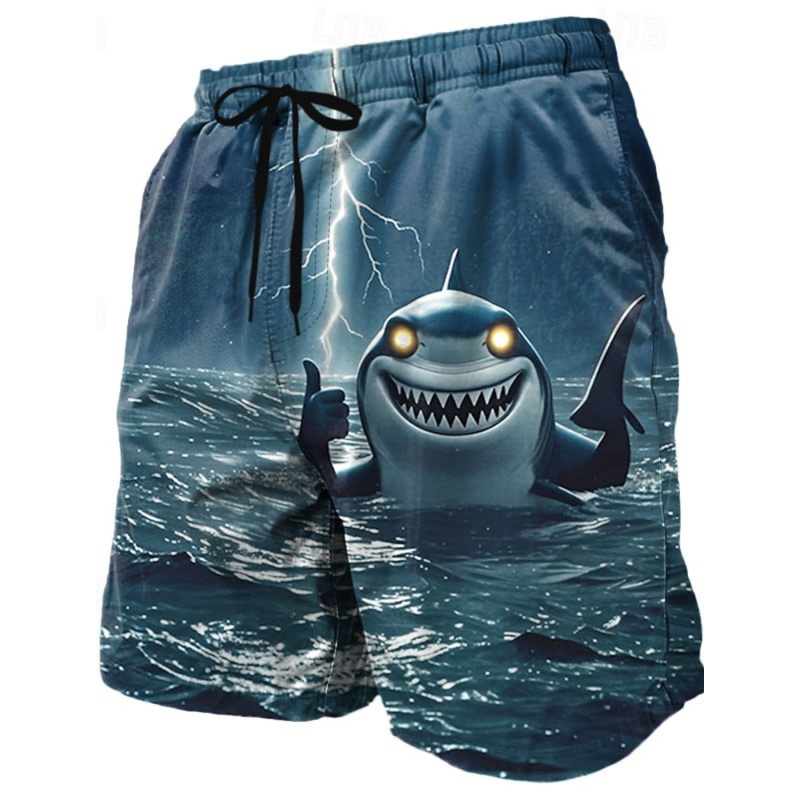 Trunks Board Surf - Pantalon court imprimé en 3D pour