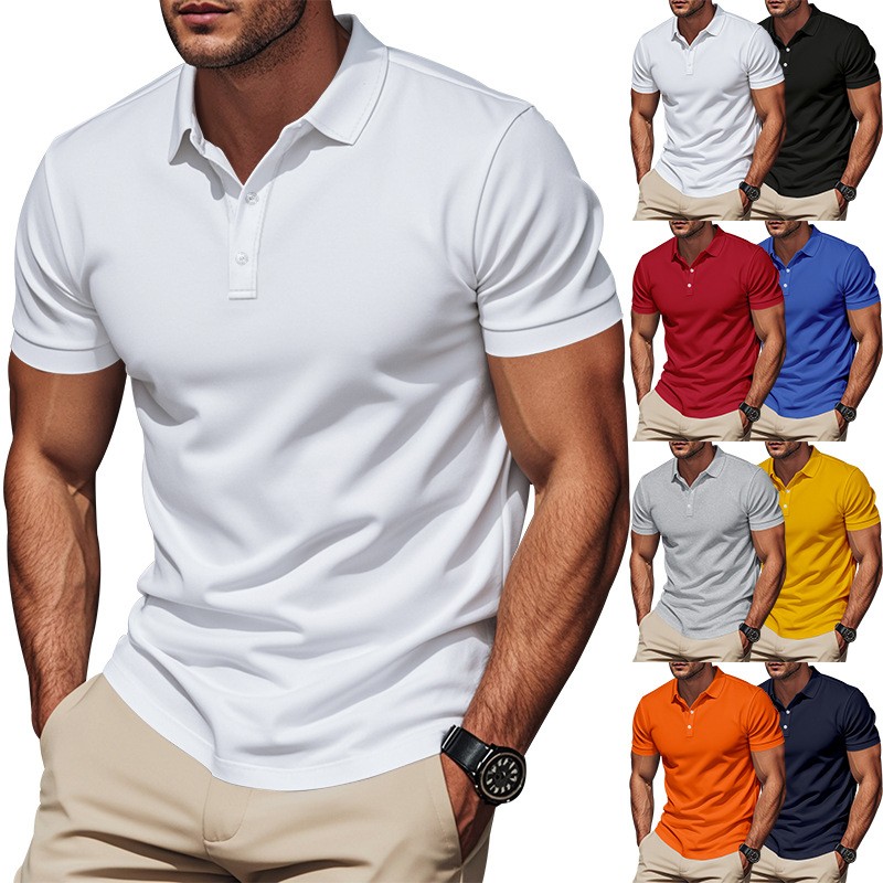 Polo Shirt Pique - Chemise décontractée slim fit à manches