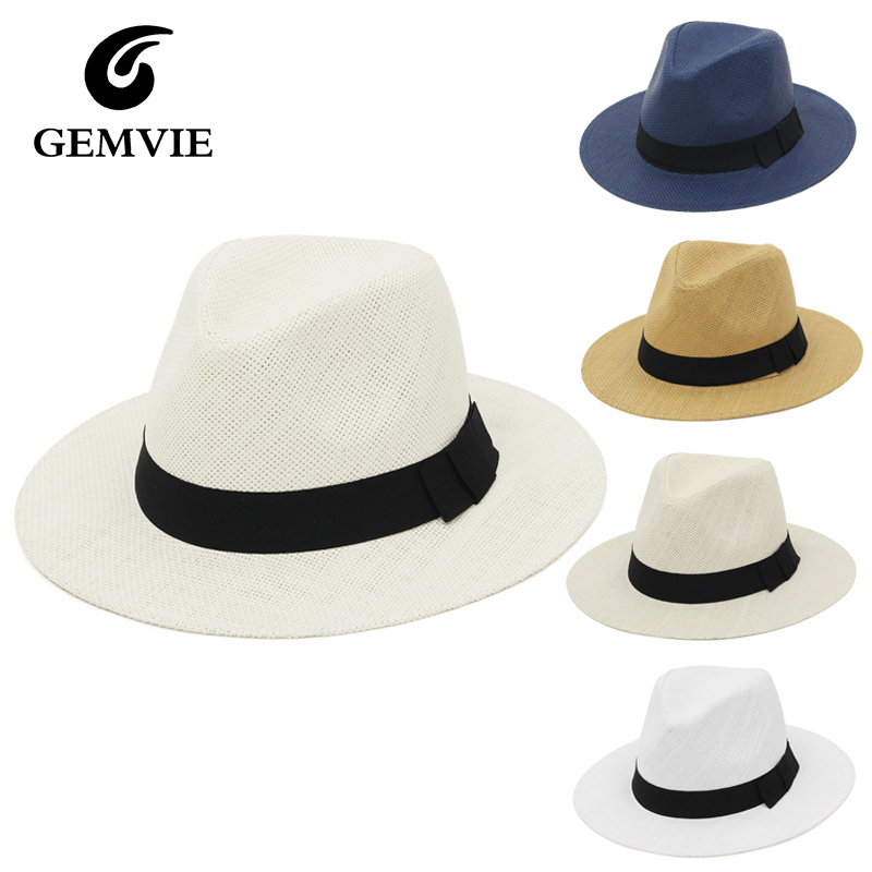 Bucket Hat Straw - Chapeau Panama en paille d'été pour