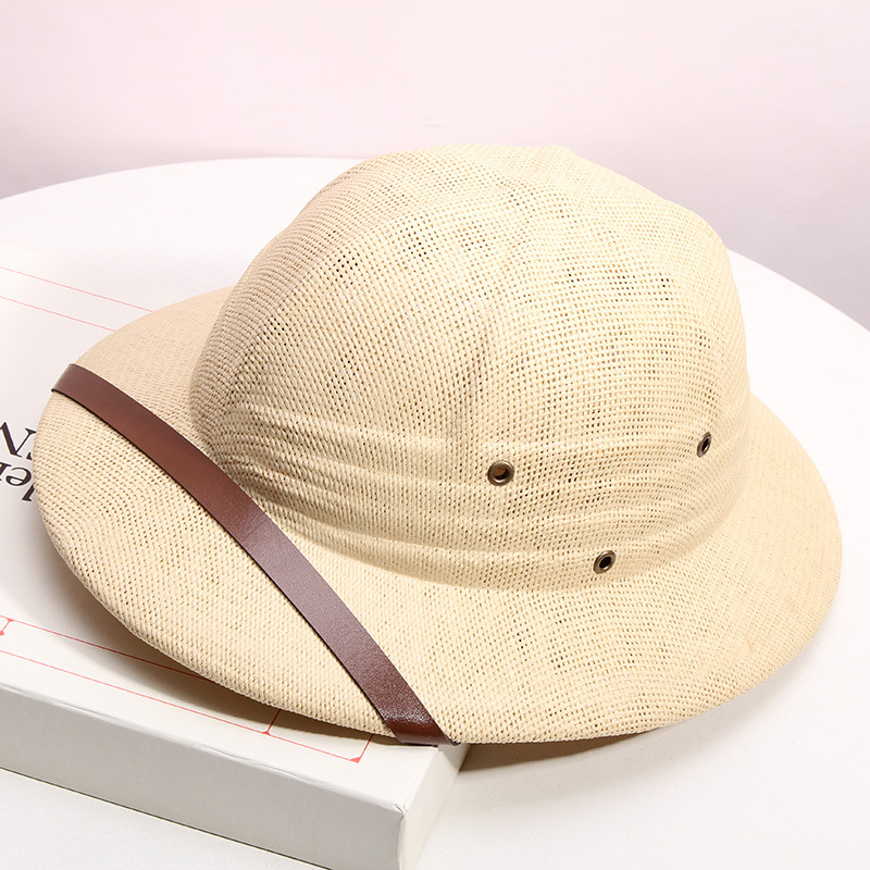 Bucket Hat Straw - Chapeau grande taille 2026, chapeau classique