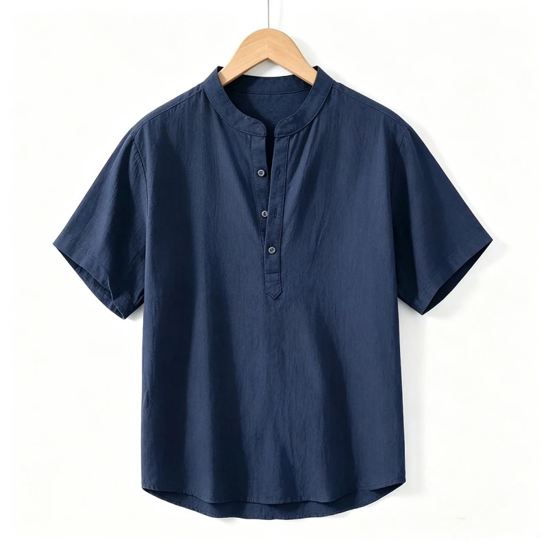 Chemises d'été pour hommes à m - Linen Shirt Breathable avis et prix
