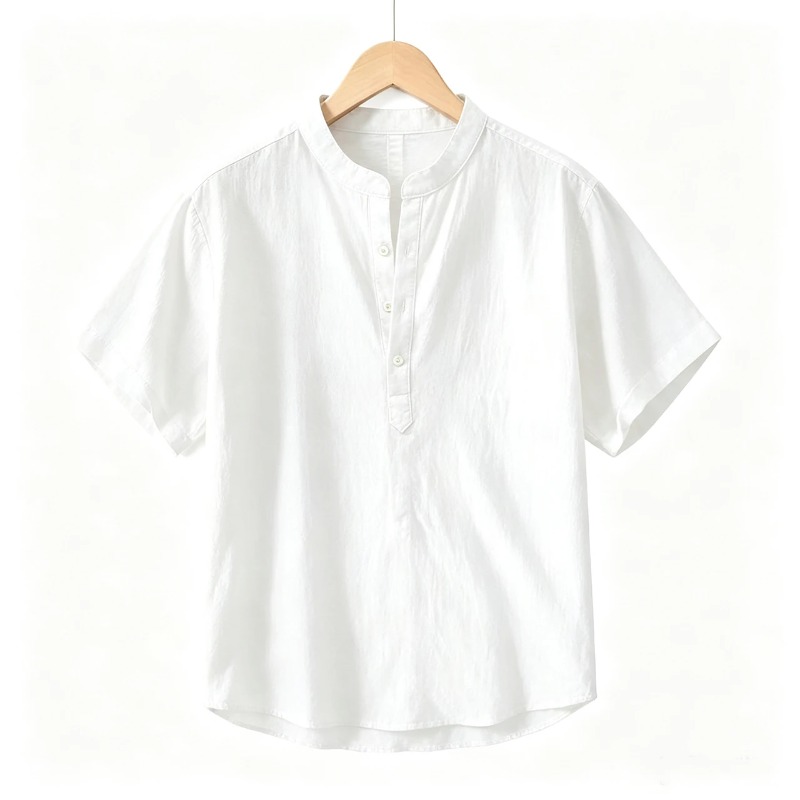 Chemises d'été pour hommes à m - Linen Shirt Breathable avis et prix