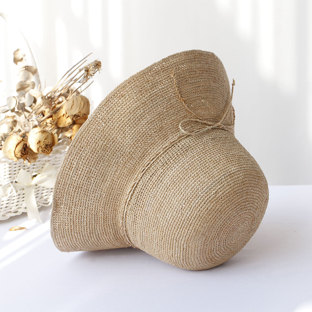 Chapeau de paille en raphia 20 - Bucket Hat Straw avis et prix