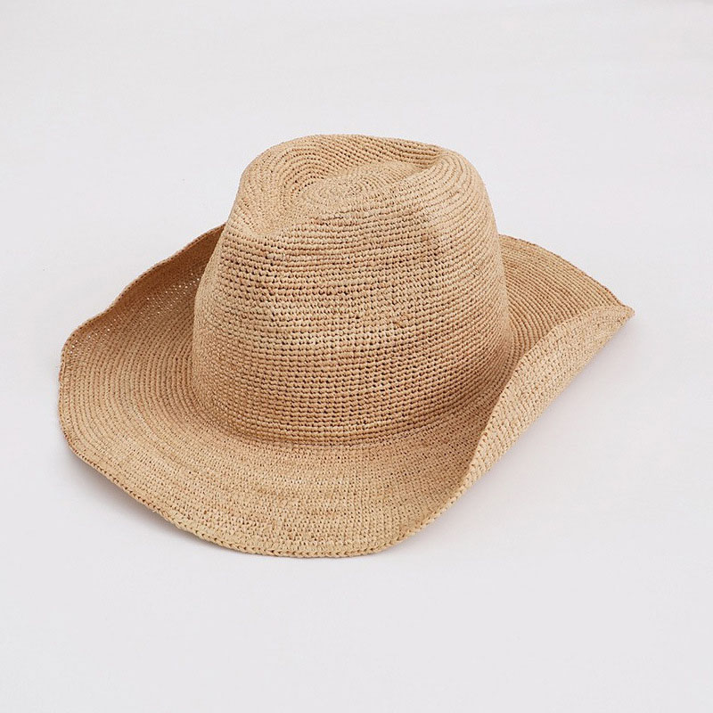 Chapeau de paille en raphia na - Bucket Hat Straw avis et prix