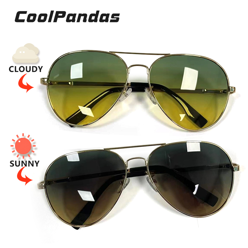 Lunettes de soleil photochromi - Sunglasses Aviator Polarized avis et prix