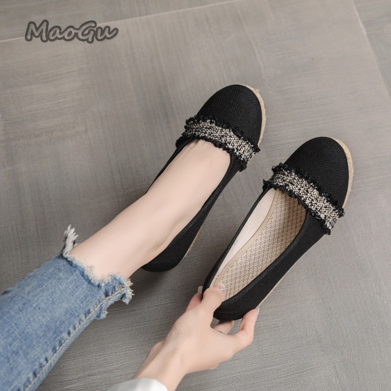 Chaussures compensées espadril - Espadrille Slip On avis et prix