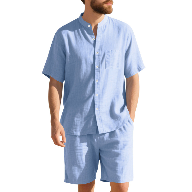 Ensemble de vêtements décontra - Linen Shirt Breathable avis et prix