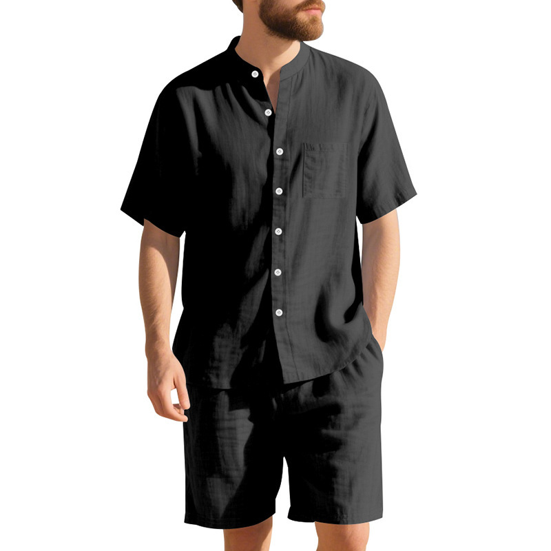 Ensemble de vêtements décontra - Linen Shirt Breathable avis et prix
