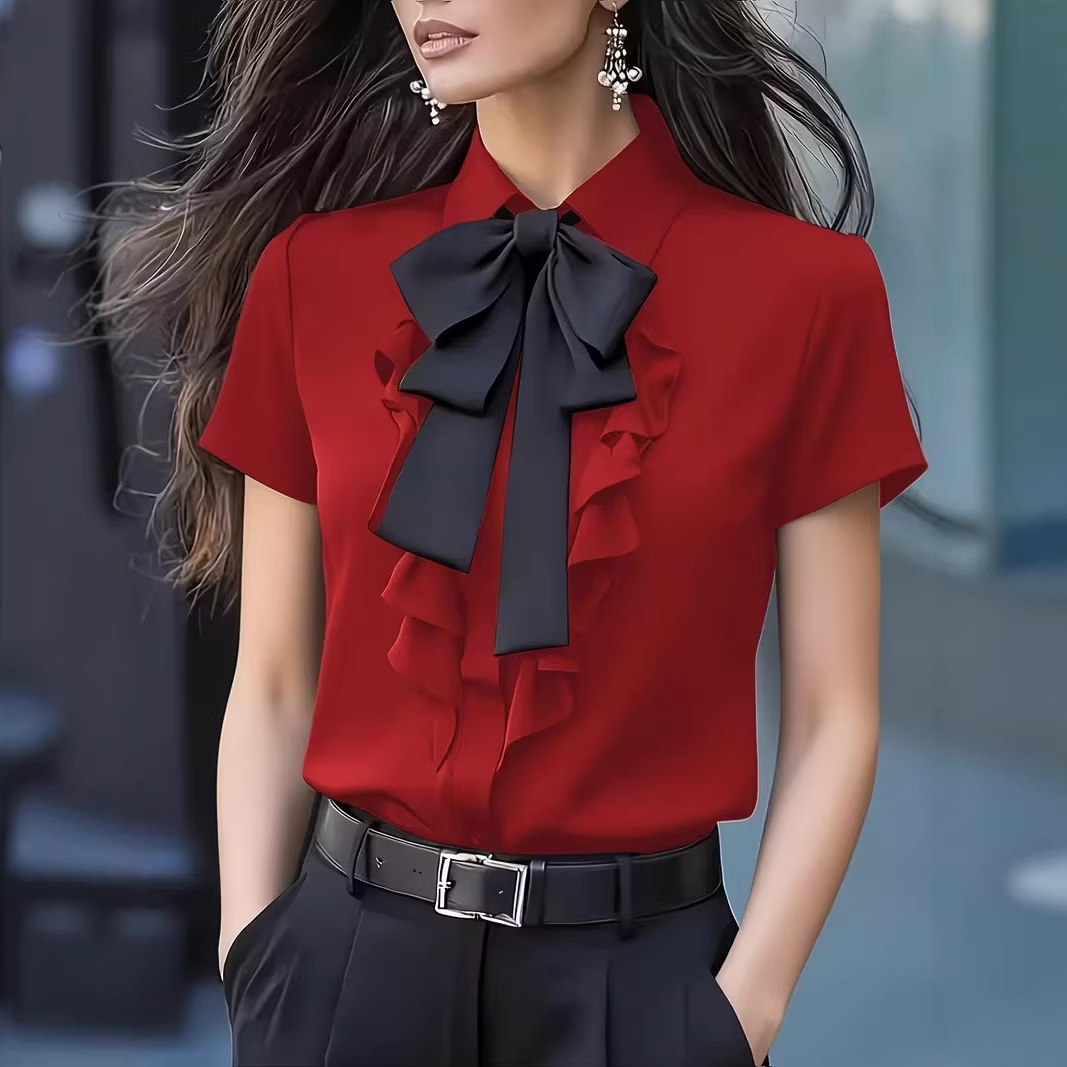 Chemise à manches courtes pour - Shirt Camp Collar avis et prix