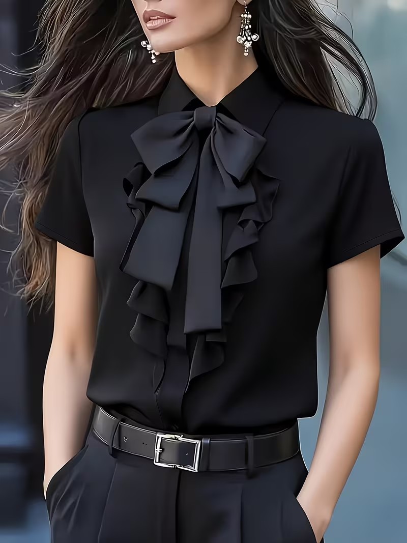 Chemise à manches courtes pour - Shirt Camp Collar avis et prix