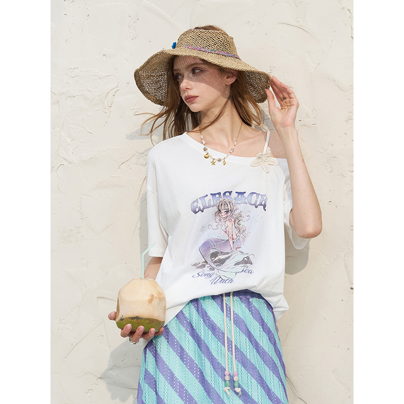 ELFSACK Ensemble t-shirt blanc - Tee Graphic Print avis et prix
