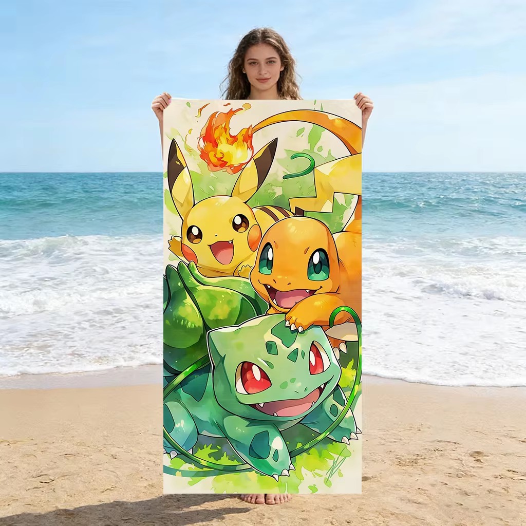Serviette de plage P-Pokemon S - Beach Towel Large avis et prix