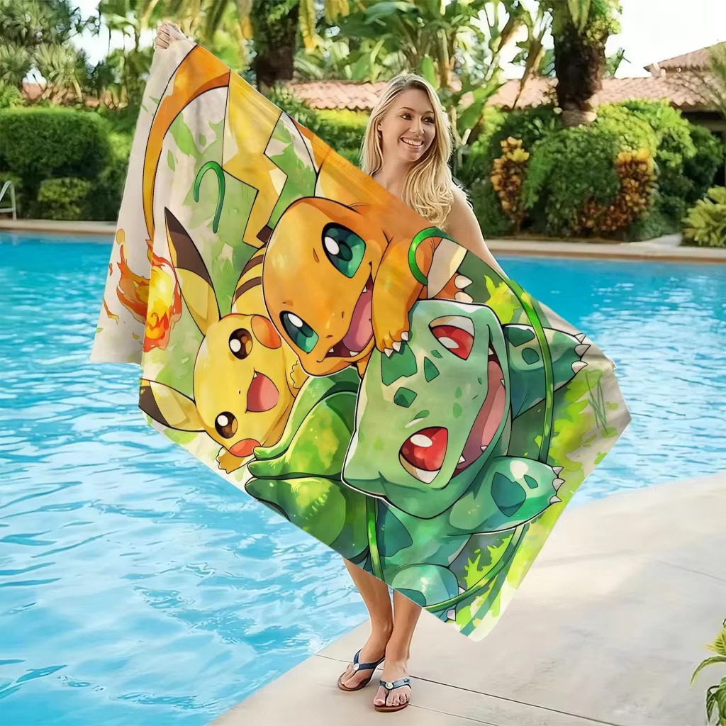 Serviette de plage P-Pokemon S - Beach Towel Large avis et prix