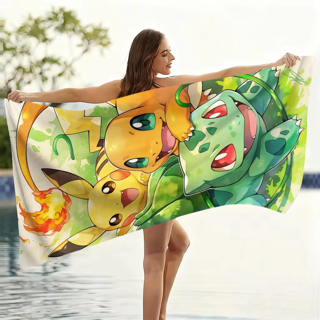 Serviette de plage P-Pokemon S - Beach Towel Large avis et prix