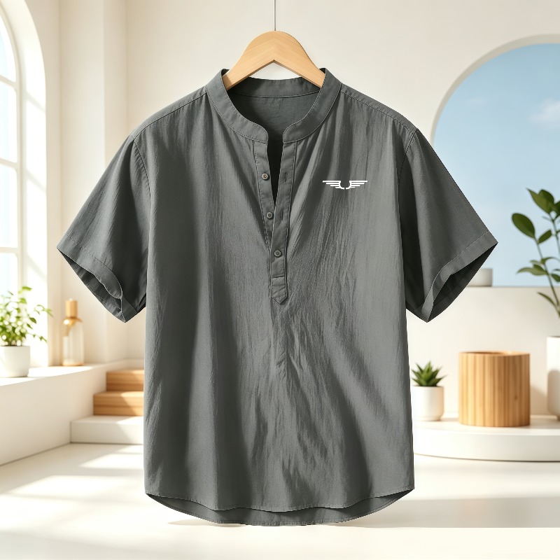 Chemise à manches courtes pour - Linen Shirt Breathable avis et prix