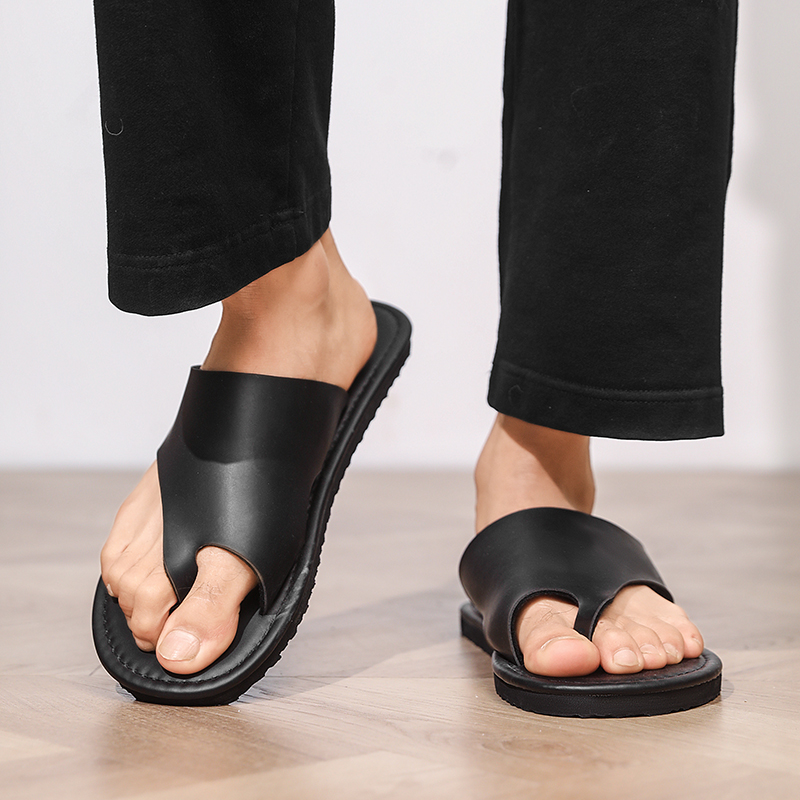 Chaussons pour hommes de haute - Flip Flop Leather Men avis et prix