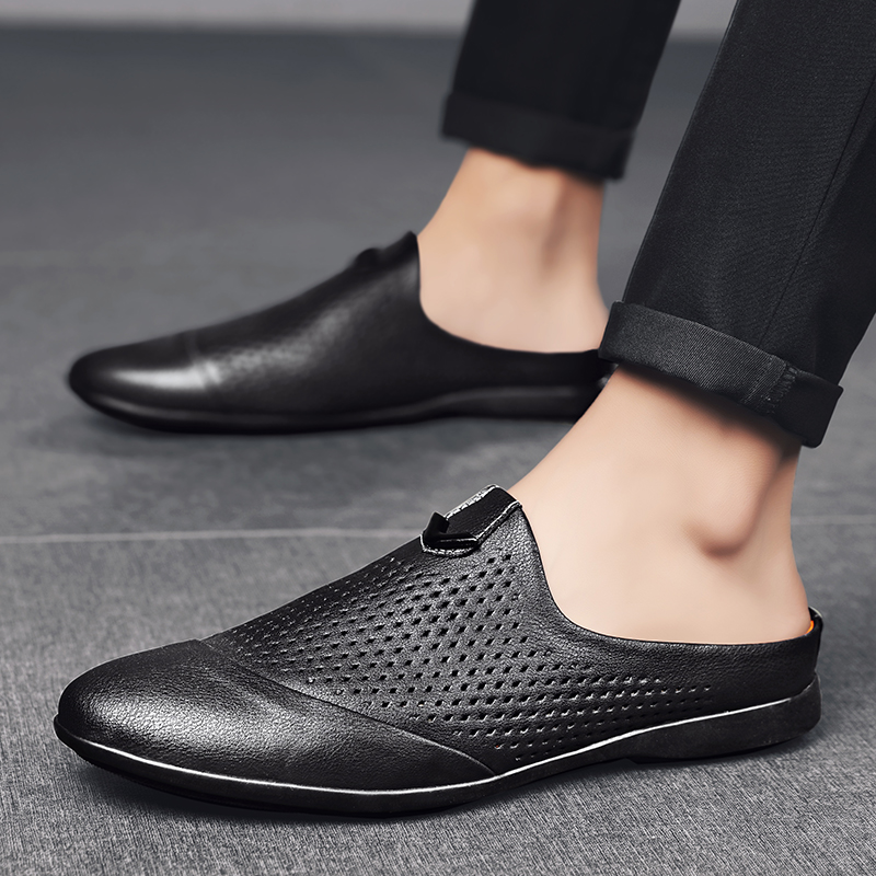 Mocassins dos nu pour hommes,  - Flip Flop Leather Men avis et prix