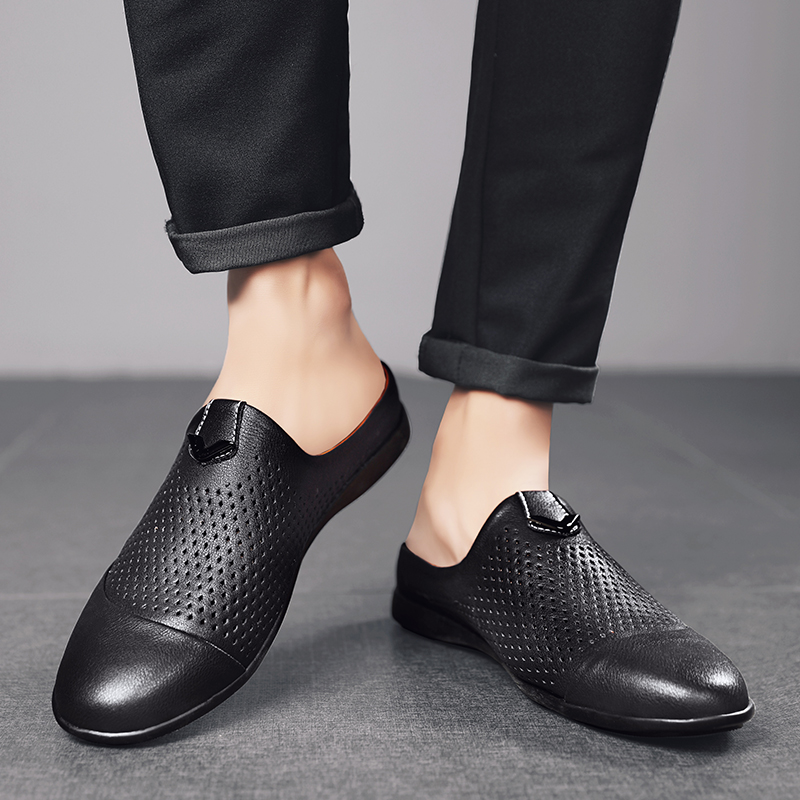 Mocassins dos nu pour hommes,  - Flip Flop Leather Men avis et prix