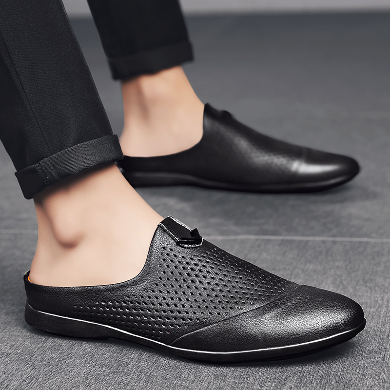 Mocassins dos nu pour hommes,  - Flip Flop Leather Men avis et prix