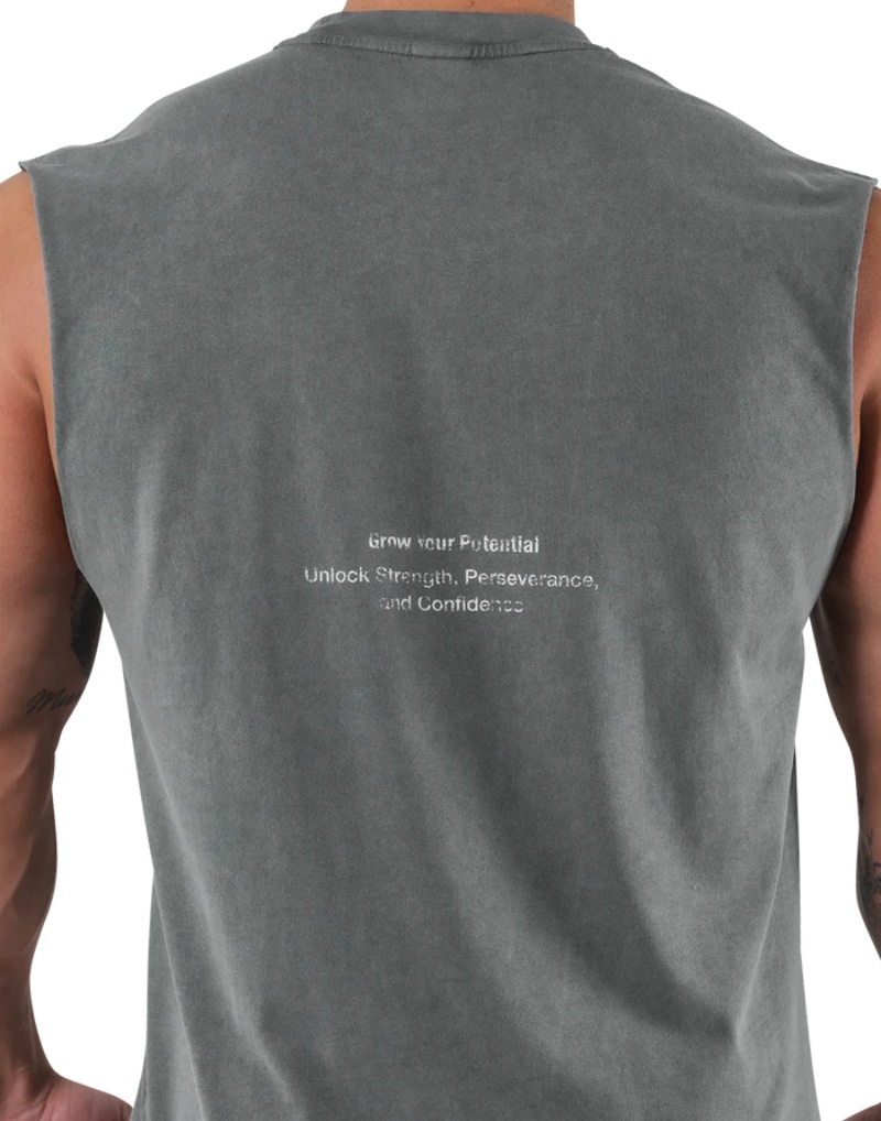 LYFT été hommes lavé coton déb - Tank Top Muscle avis et prix