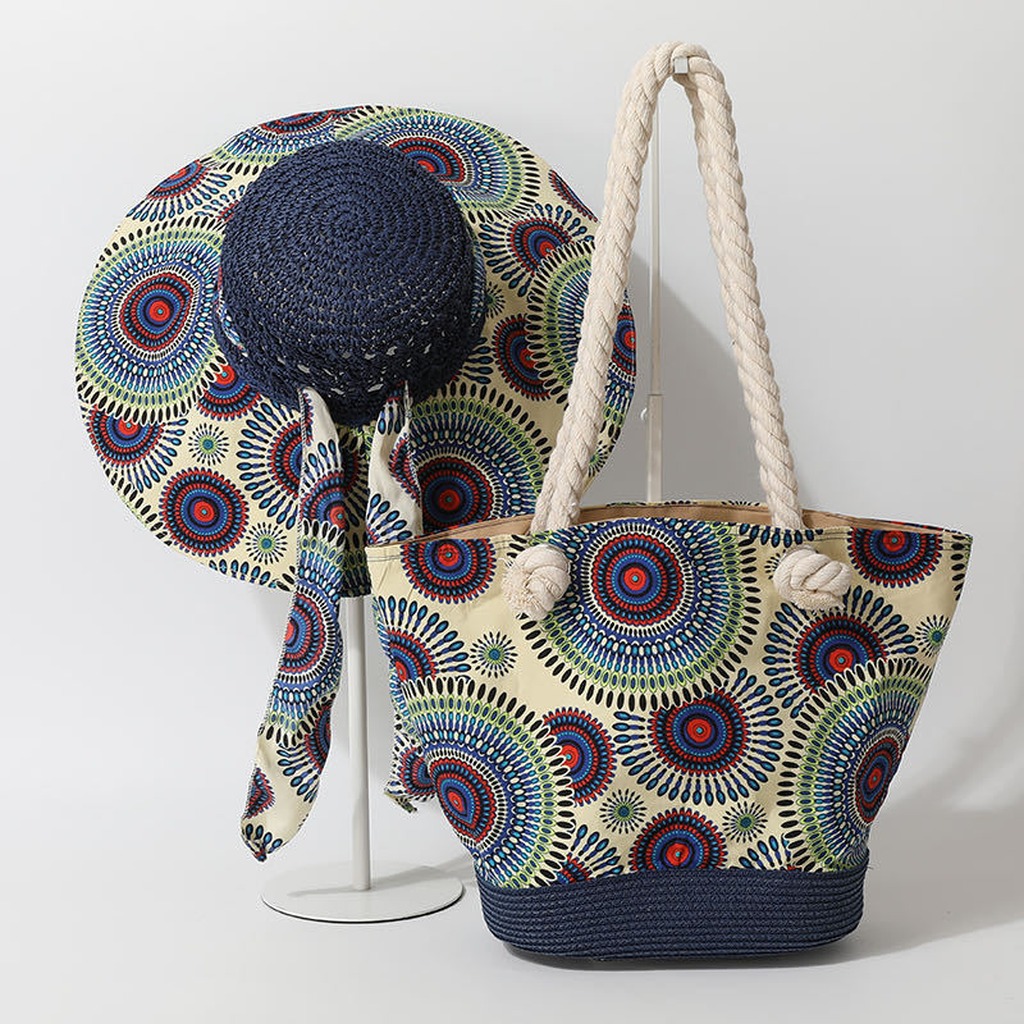 Ensemble Chapeau de Soleil Boh - Bucket Hat Straw avis et prix