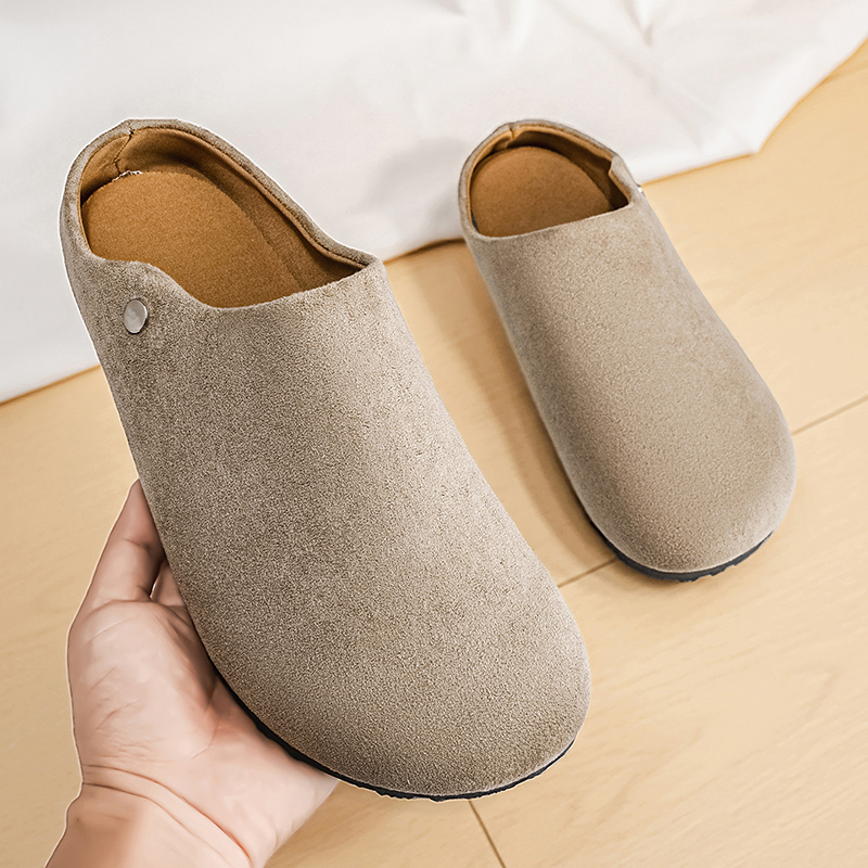 Chaussons en daim pour hommes, - Flip Flop Leather Men avis et prix