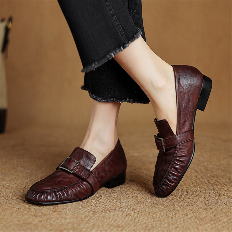 Escarpins en cuir véritable po - Casual Sandal Leather avis et prix