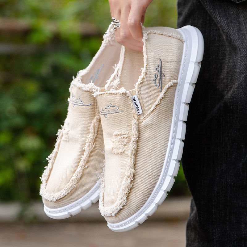 Chaussures en toile pour homme - Espadrille Slip On avis et prix