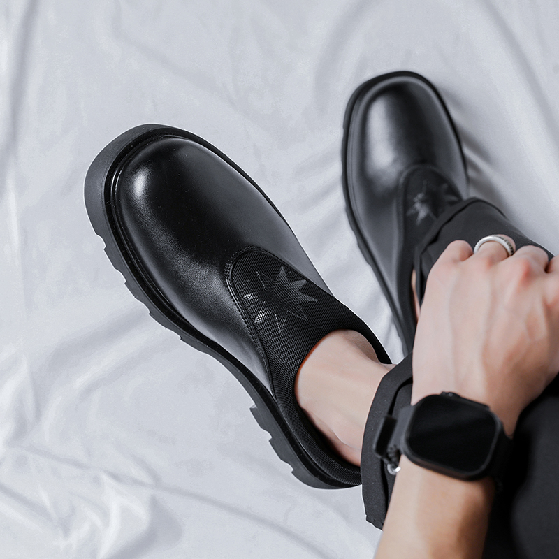 Demi-chaussures à plateforme p - Flip Flop Leather Men avis et prix