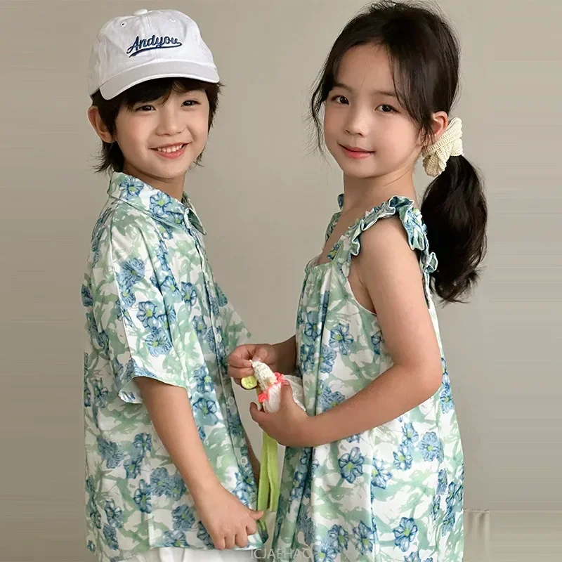 Chemises pour garçons, vêtemen - Resort Shirt Floral avis et prix