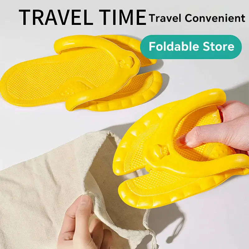 Pantoufles de voyage compactes - Flip Flop Leather Men avis et prix