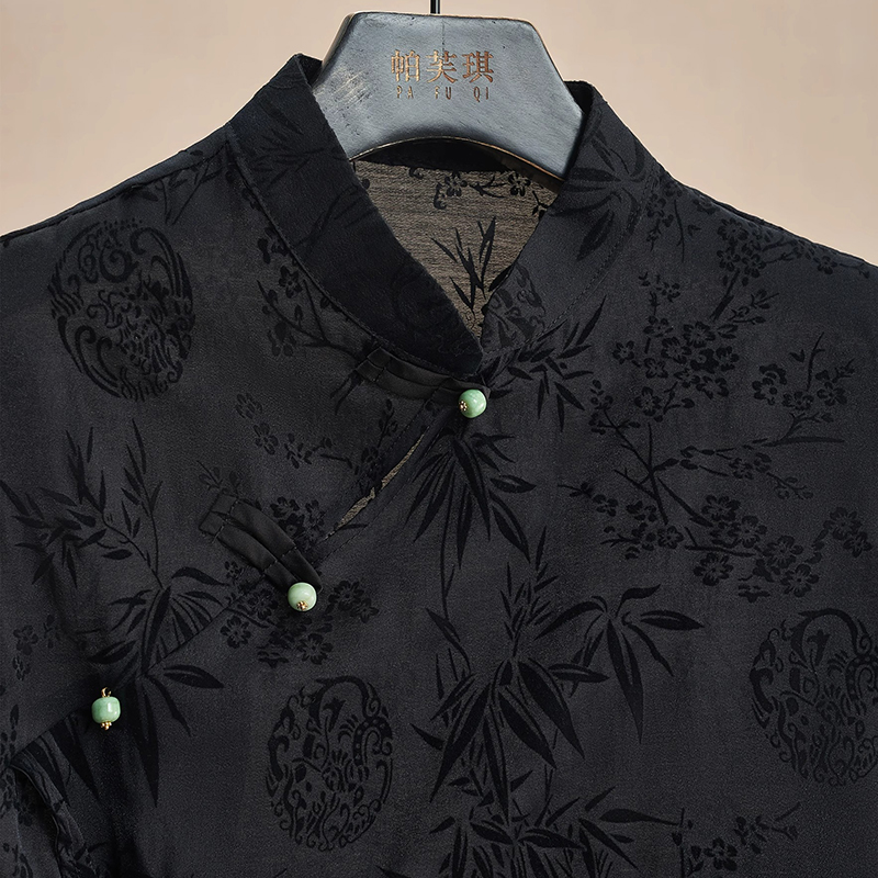 Chemise fine rétro nouveau Sty - Shirt Camp Collar avis et prix