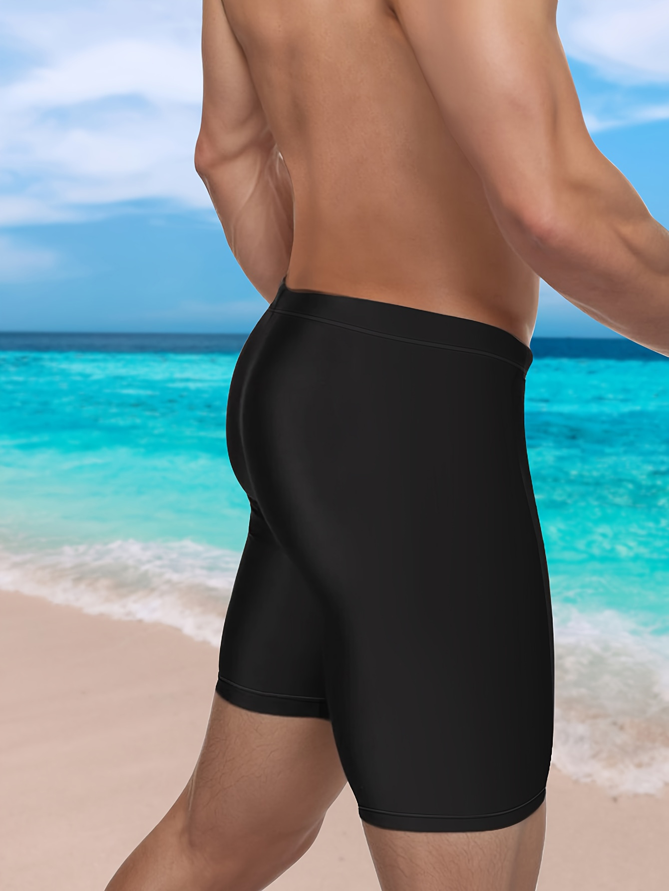 Maillot de bain imprimé ajusté - Swim Trunk Quick Dry avis et prix