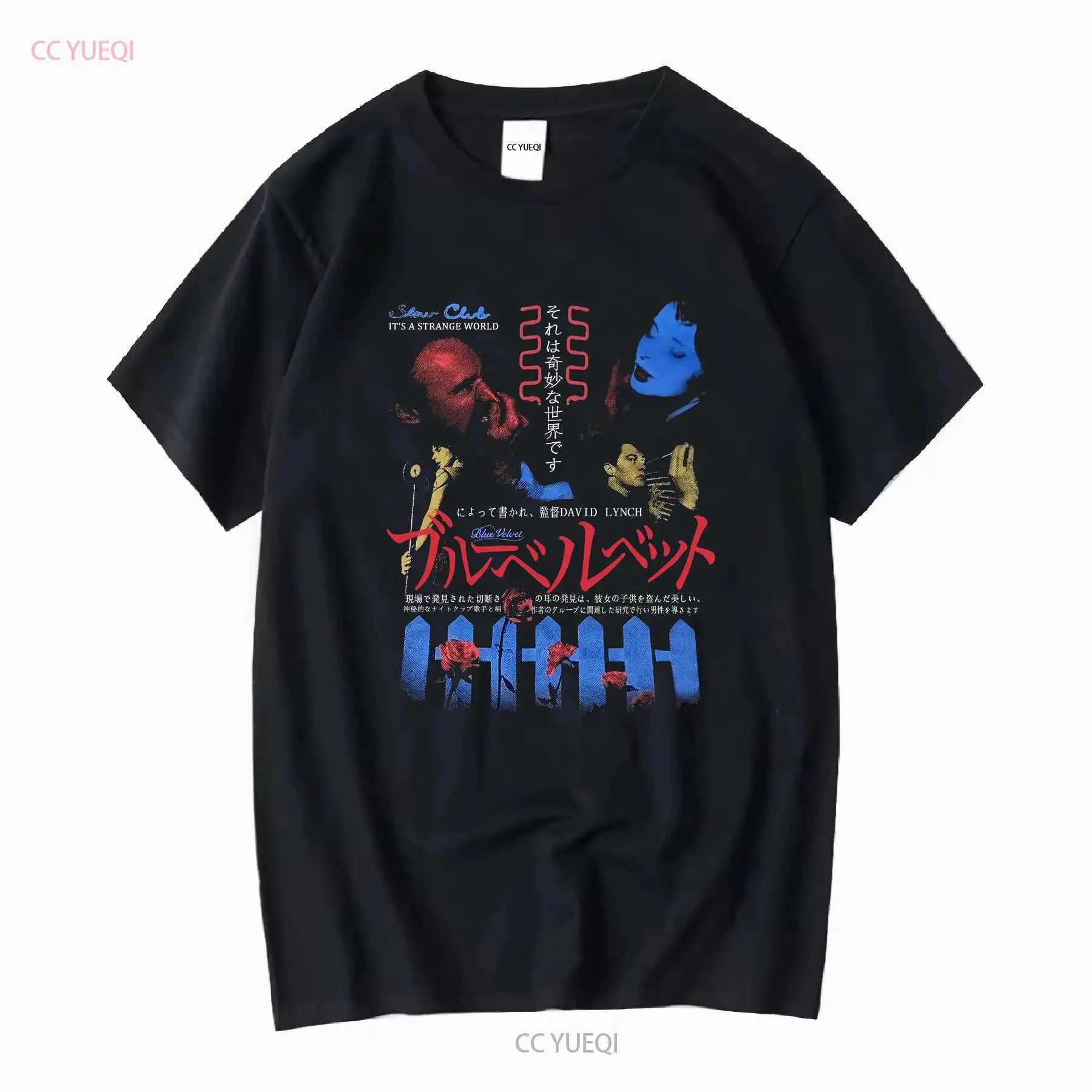 Velours bleu Rucking Fotten Da - Tee Graphic Print avis et prix