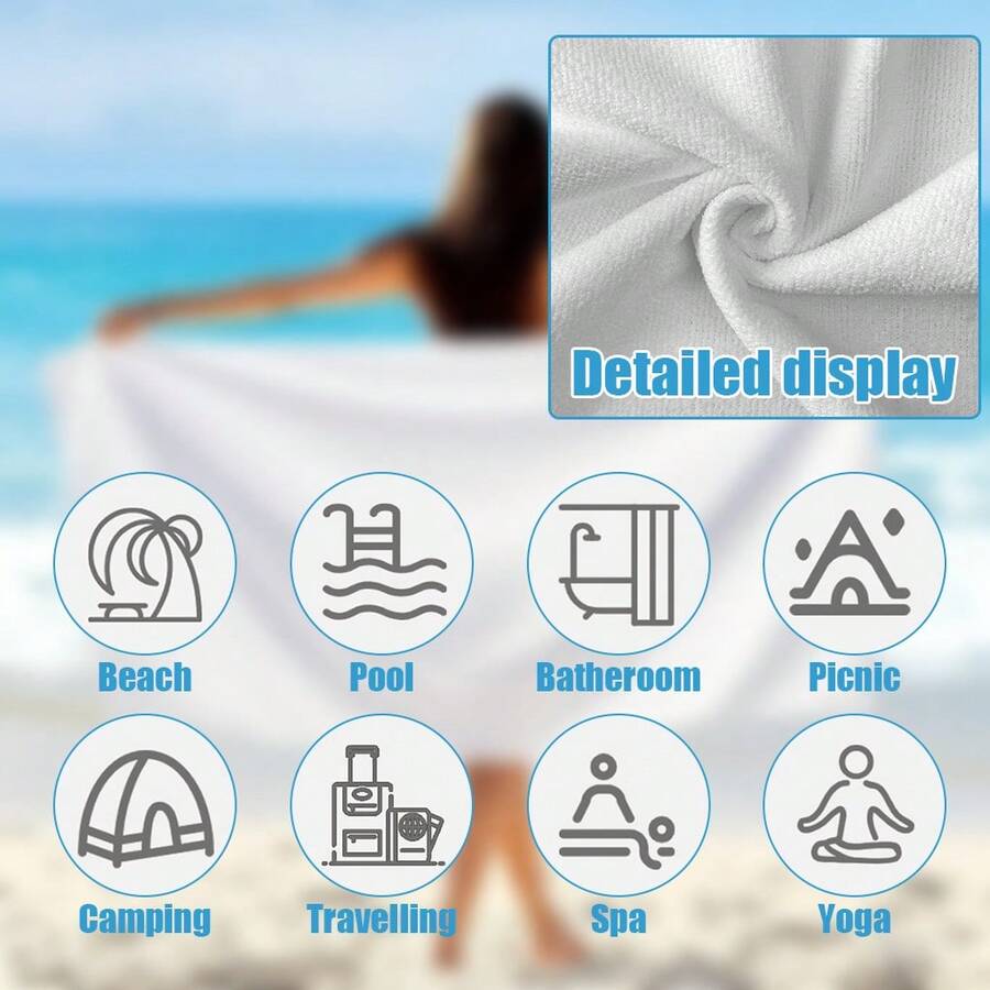 Serviette de plage/tapis de yo - Beach Towel Large avis et prix