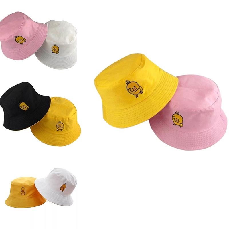 Chapeau seau brodé canard jaun - Packable Hat Nylon avis et prix