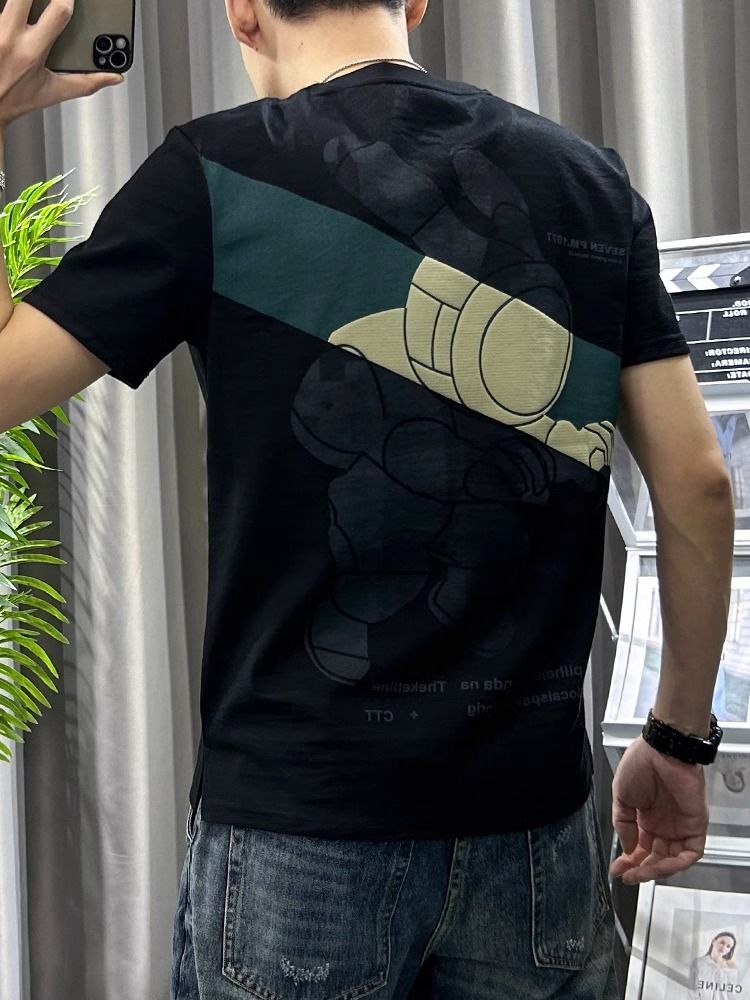 T-shirt en Lin Blanc pour Homm - Short Linen Drawstring avis et prix