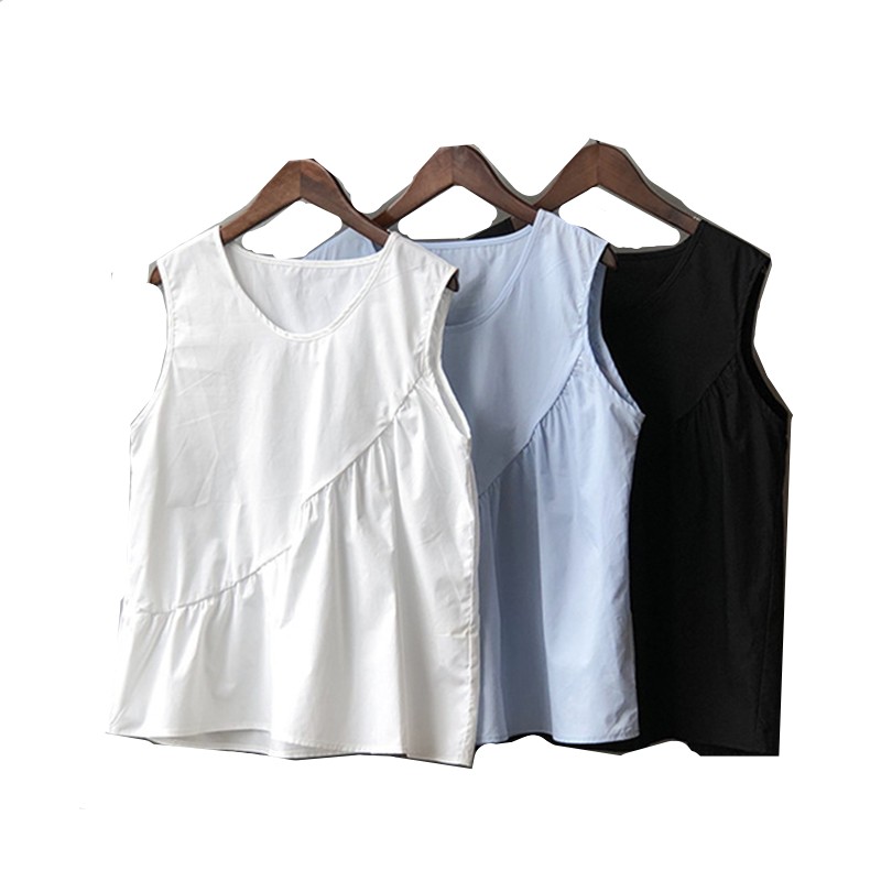 Débardeur ample et décontracté - Shirt Camp Collar avis et prix
