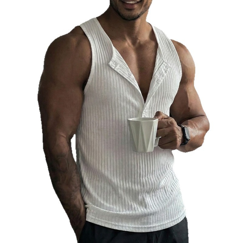 Débardeur Sportif Couleur Unie - Tank Top Muscle avis et prix