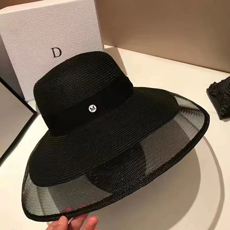 Chapeau de soleil en paille pl - Bucket Hat Straw avis et prix