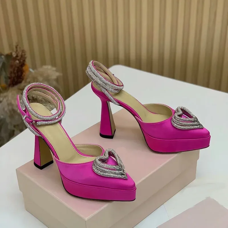 Plate-forme cristal amour déco - Casual Sandal Leather avis et prix